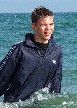 hoodie jeans and shoes for sea swimming