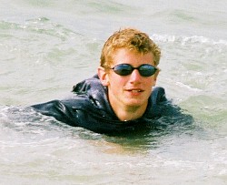 hoodie jeans and shoes for sea swimming