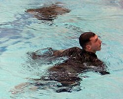 ROTC lifesaving class