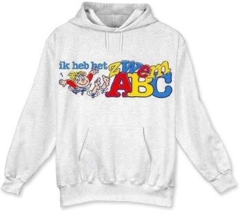 ik heb het Zwem ABC hoodie